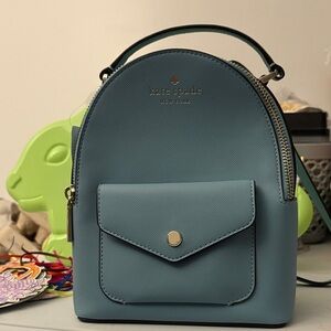 Kate Spade Teal Mini Backpack